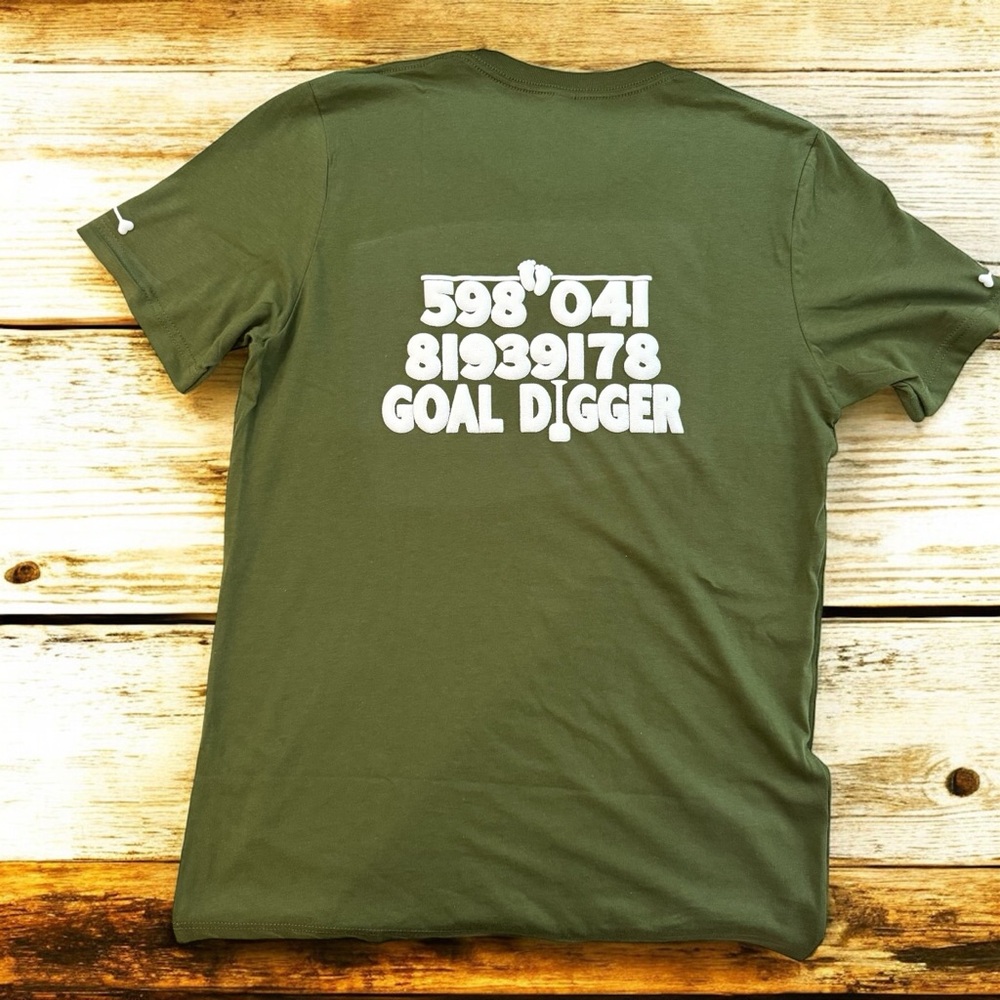 NWT Olive Green Graphic T-Shirt Limited Edition
